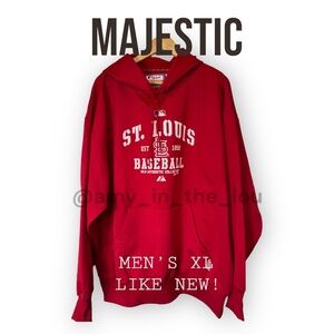 St Louis Cardinals hoodie size men’s XL - like new!